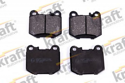 KRAFT AUTOMOTIVE 6011166 -  Комплект тормозных колодок, дисковый тормоз
